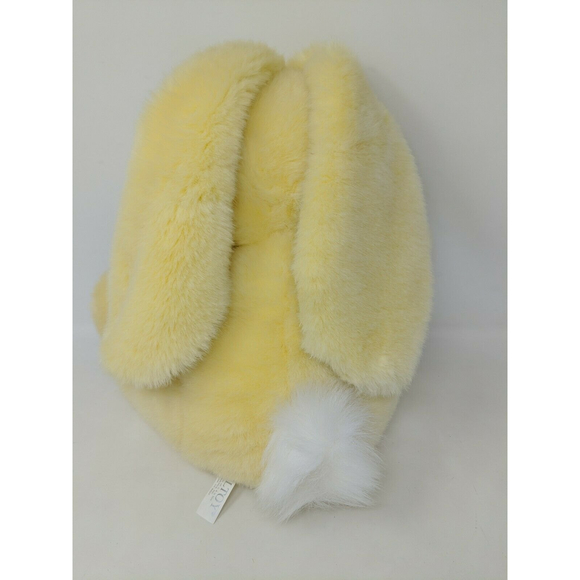 Hoppy Hopster Bunny Rabbit Plush‎ Easter Pastel Caltoy Bow Colorful Yellow VTG - Picture 7 of 11